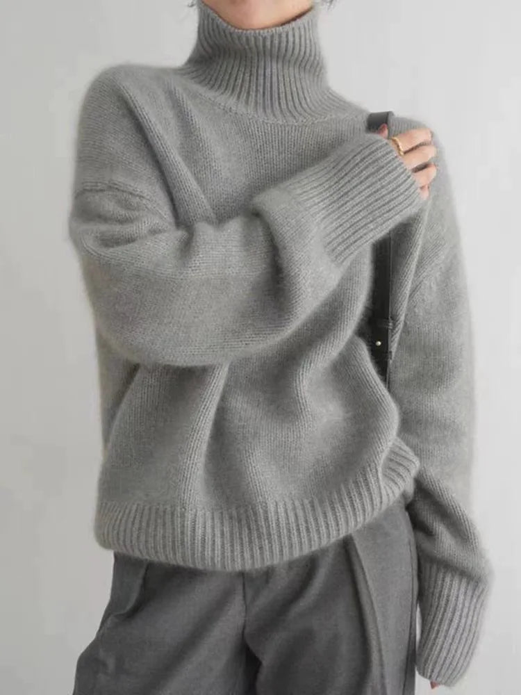 CELEN™ | LUXE, COMFORTABLE, SOFT KNITTED TURTLENECK JUMPER