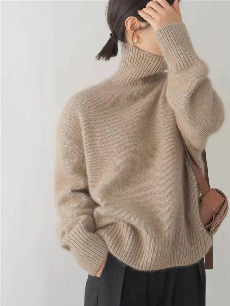 CELEN™ | LUXE, COMFORTABLE, SOFT KNITTED TURTLENECK JUMPER