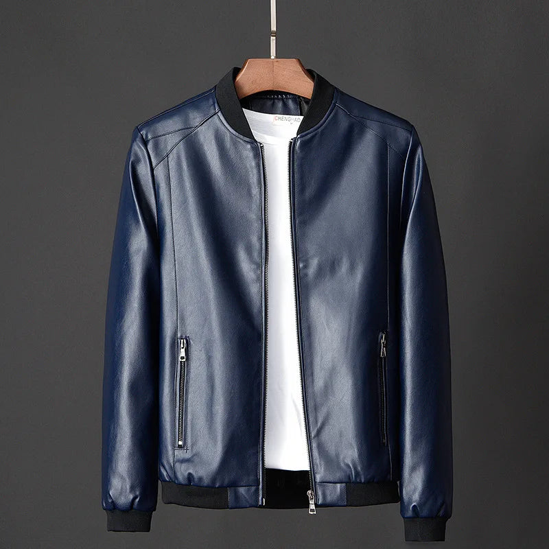 LUCAN™ | LUXURY LEATHER BOMBER JACKET