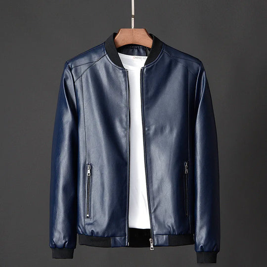 LUCAN™ | LUXURY LEATHER BOMBER JACKET