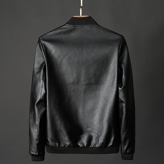 LUCAN™ | LUXURY LEATHER BOMBER JACKET