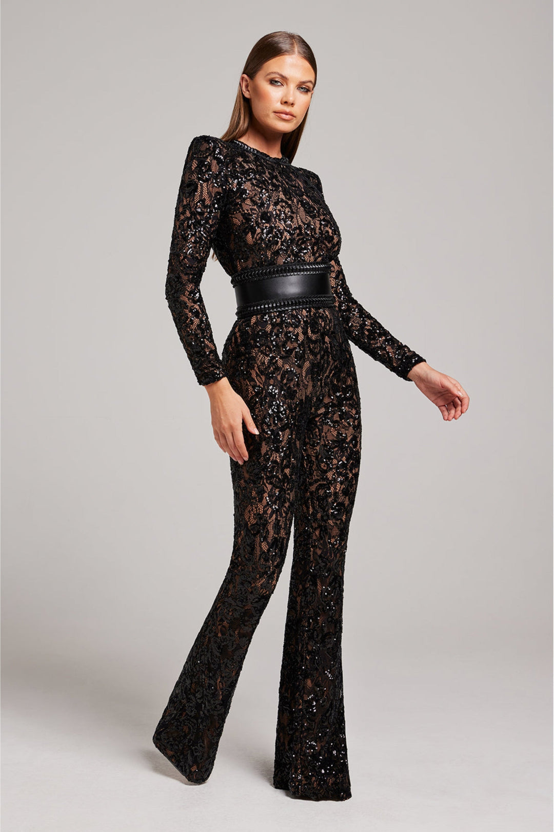 CLAIRE™ | LUXE LACE JUMPSUIT