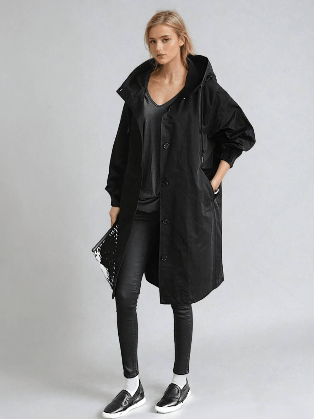 ANYA I WATER REPELLENT TRANCH COAT