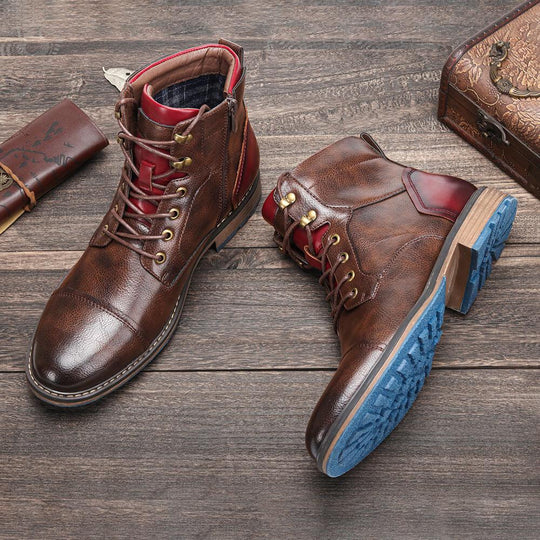 BRIGHTON™ | HANDCRAFTED PREMIUM LEATHER OXFORD BOOTS